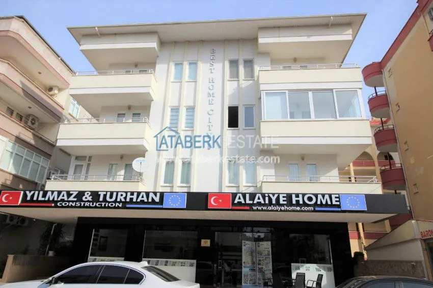 Двукомнатные апартаменты в центре Алании 4 