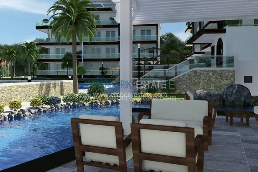 Комплекс в живописном месте у горной реки Дымчай. 8