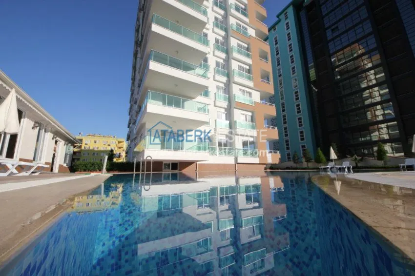 Апартаменты 1+1 в  современном комплексе от надежного застройщика в районе Махмутлар 9 