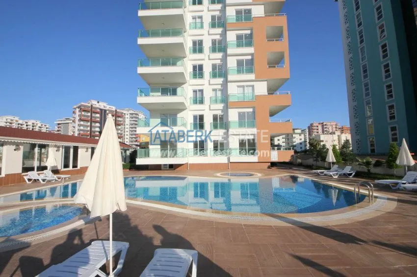 Апартаменты 1+1 в  современном комплексе от надежного застройщика в районе Махмутлар 10 