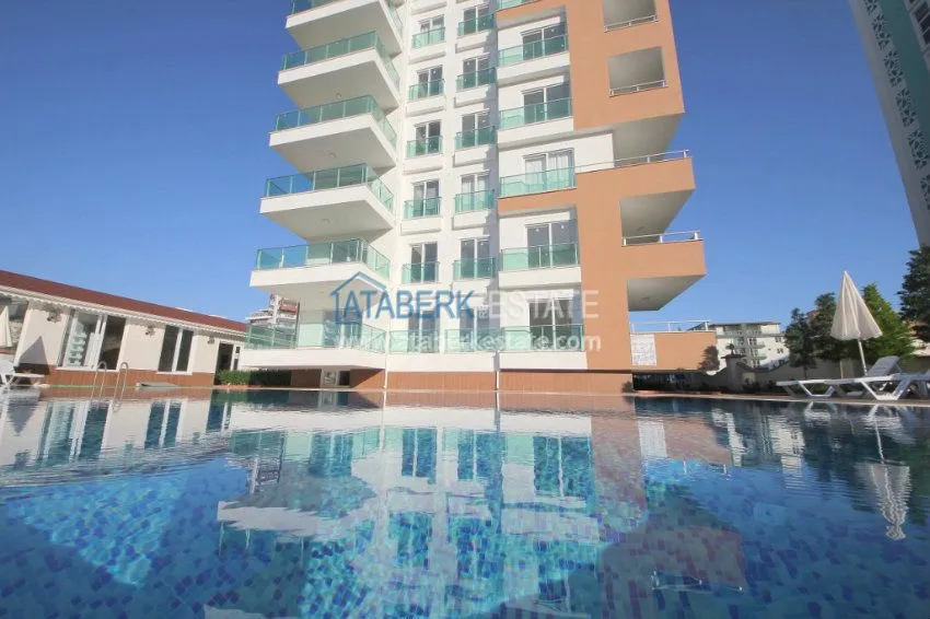 Апартаменты 1+1 в  современном комплексе от надежного застройщика в районе Махмутлар 11 