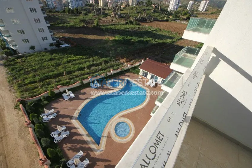 Апартаменты 1+1 в  современном комплексе от надежного застройщика в районе Махмутлар 23 