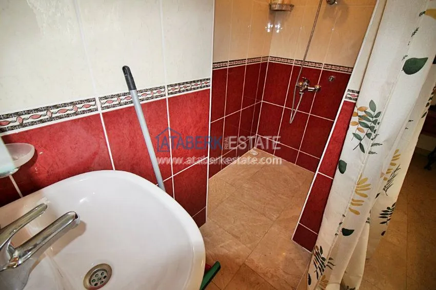 3+1 c частичным видом на море в Махмутларе 13 