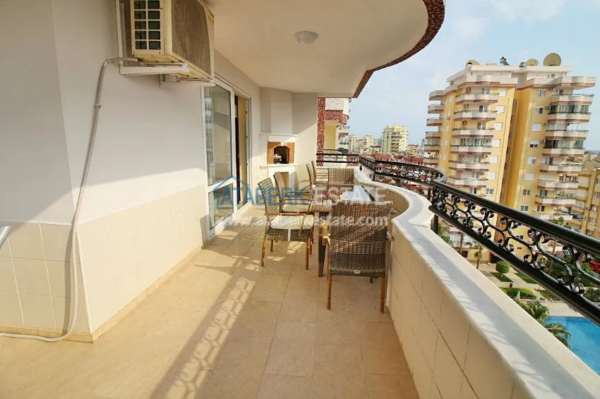 3+1 c частичным видом на море в Махмутларе 24 