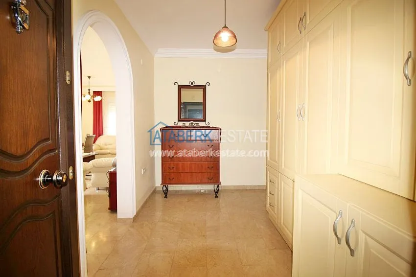 3+1 c частичным видом на море в Махмутларе 27 