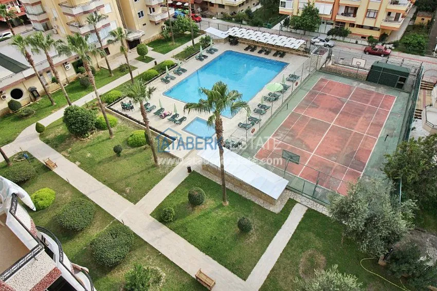 3+1 c частичным видом на море в Махмутларе 28 