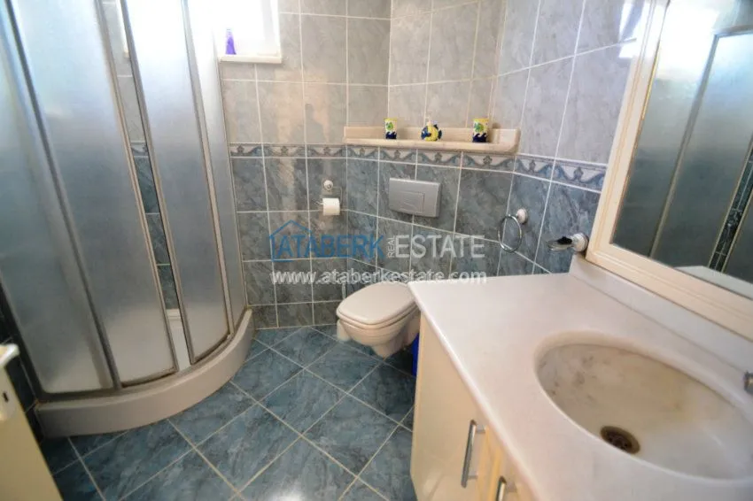 Вилла в современном районе Каргыджак, с панорамным видом на море и горы! 9 