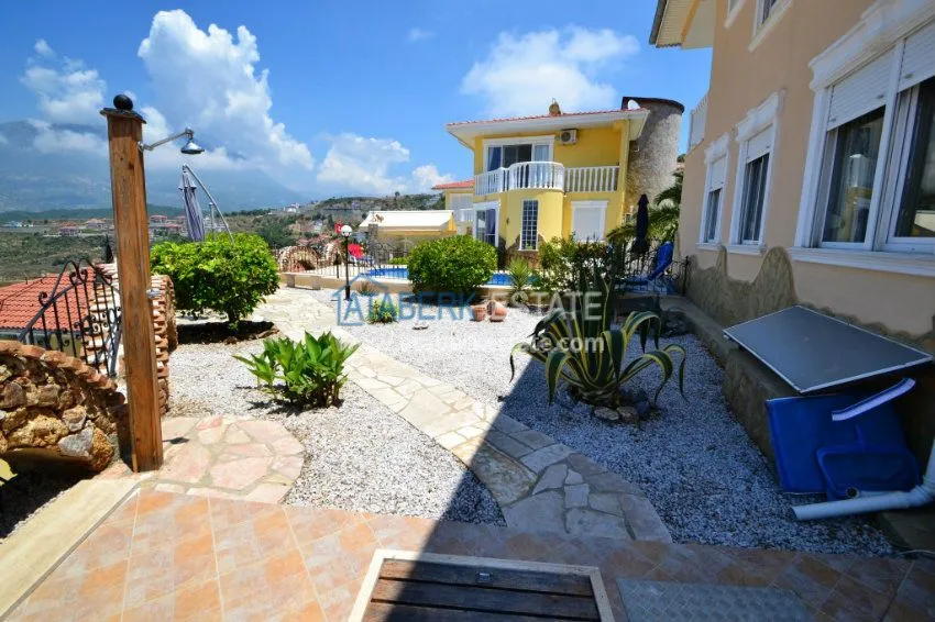 Вилла в современном районе Каргыджак, с панорамным видом на море и горы! 20 