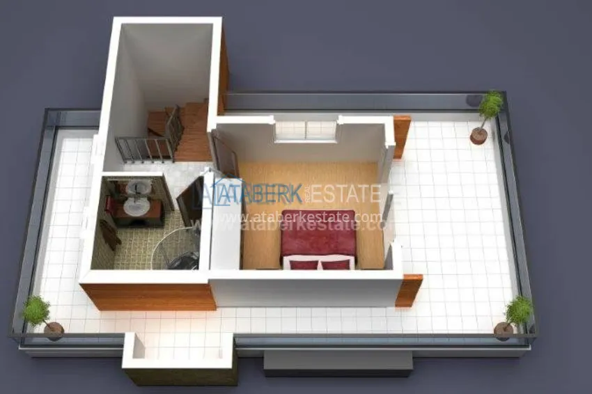 Виллы в популярном районе всего в 250 метрах от моря с гибкими условиями оплаты 10