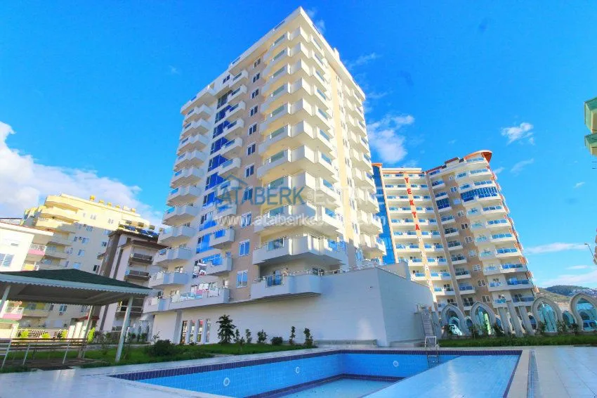 Апартаменты 1+1 в 500 метрах от пляжей в районе Махмутлар. 1 