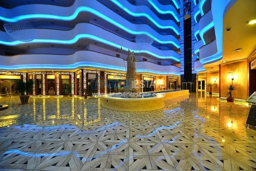 Апартаменты 1+1 в роскошном комплексе с собственным пляжем в Алании 14 