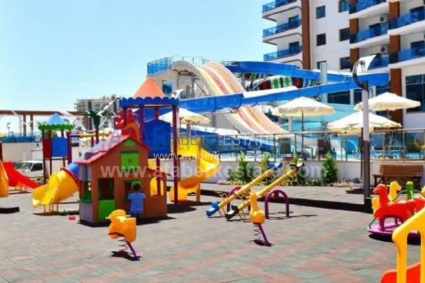 Апартаменты 1+1 в роскошном комплексе с собственным пляжем в Алании 15 