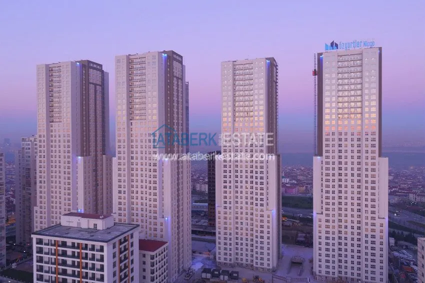 Элитный проект в районе Стамбула – Эсеньюрт с возможностью оплаты в рассрочку 25 