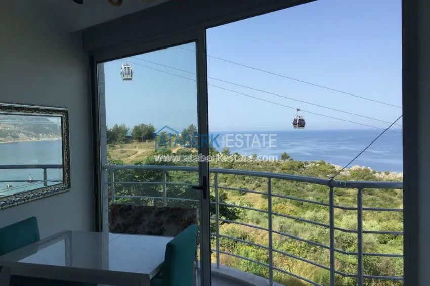 Эксклюзивная 3+1 в самом сердце Алании, на крепости, с потрясающим видом на море и пляж Клеопатры 7 