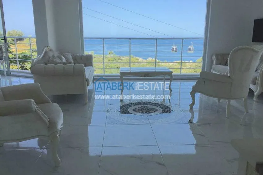 Эксклюзивная 3+1 в самом сердце Алании, на крепости, с потрясающим видом на море и пляж Клеопатры 10 