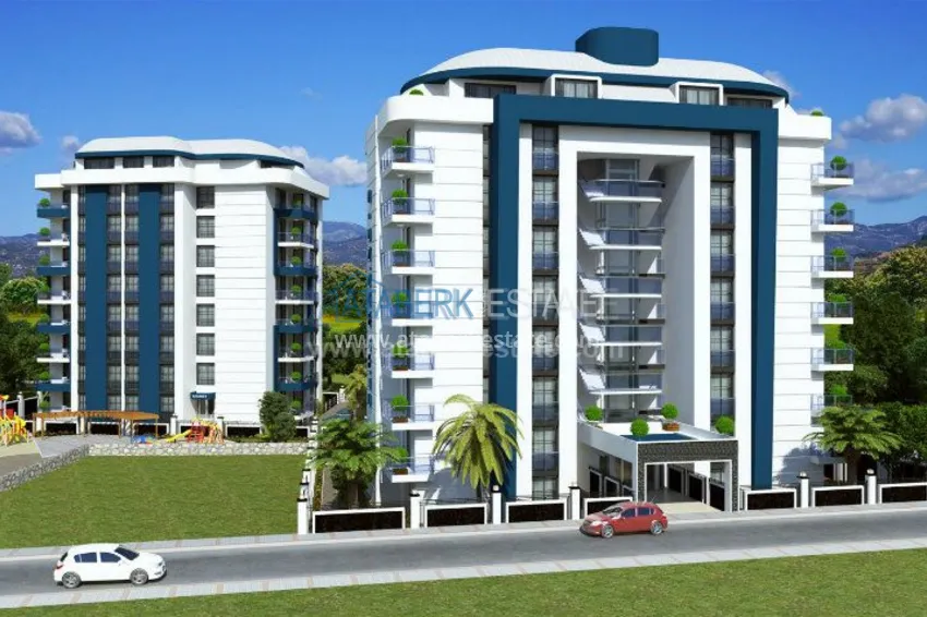 Современный комплекс в центре города от одного из крупнейших застройщиков Алании 5 