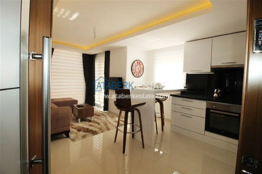 Квартира 1+1 в центре Алании  8 