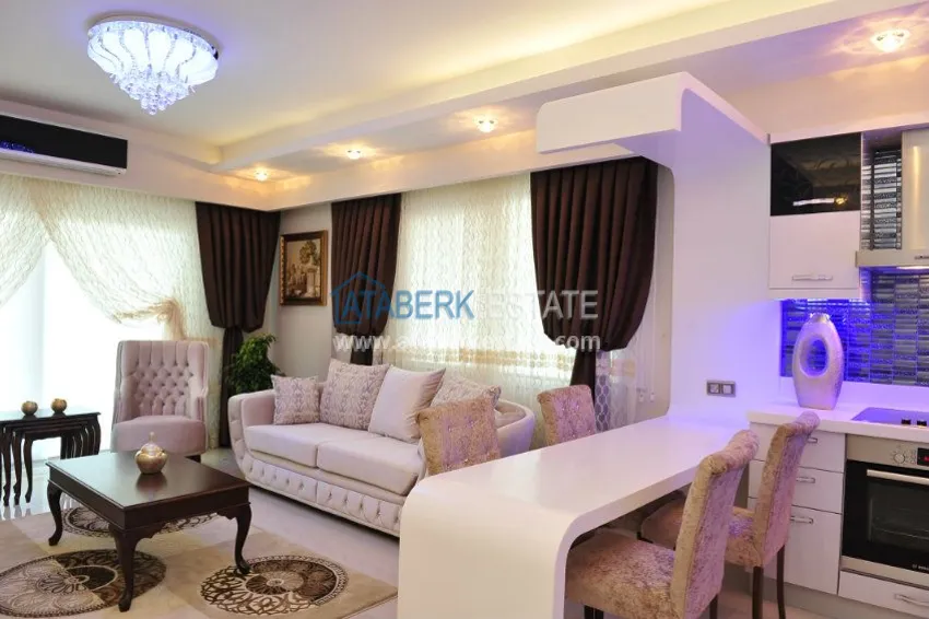 Квартира на Средиземноморском побережье в Махмутларе, Алания 36 