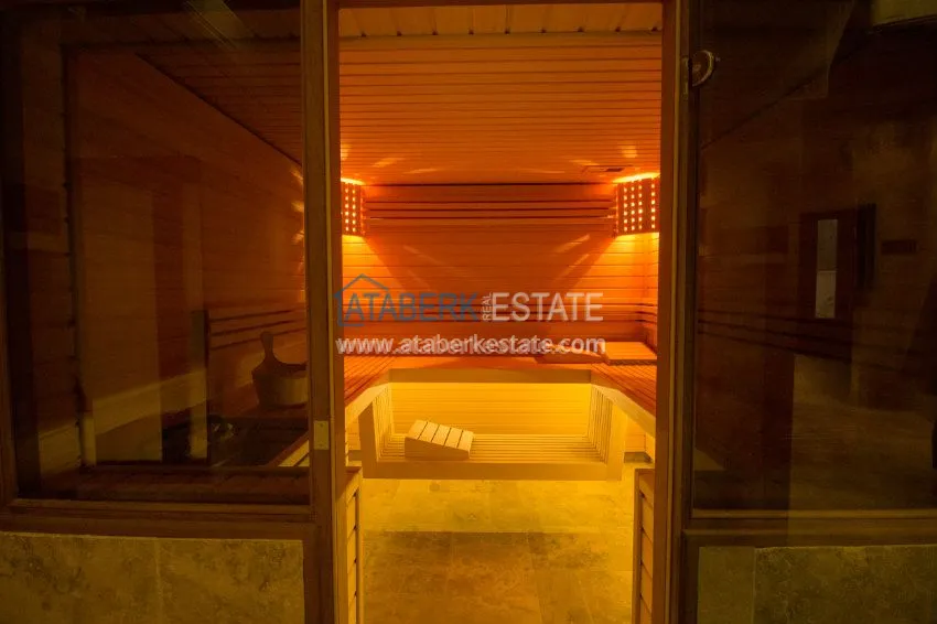 Укомплектованная квартира D-12 на аренду в одном из лучших районов Алании - Оба 9 