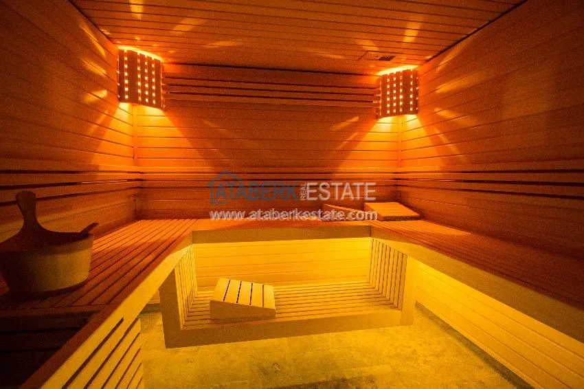 Укомплектованная квартира D-12 на аренду в одном из лучших районов Алании - Оба 10 