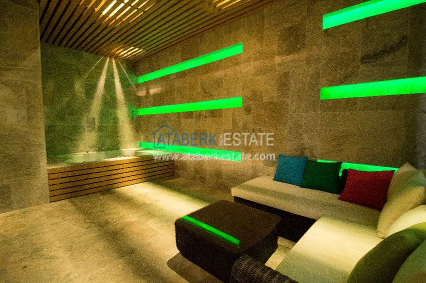 Укомплектованная квартира D-12 на аренду в одном из лучших районов Алании - Оба 14 