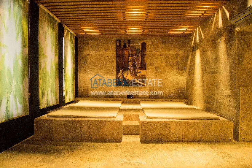 Укомплектованная квартира D-12 на аренду в одном из лучших районов Алании - Оба 16 