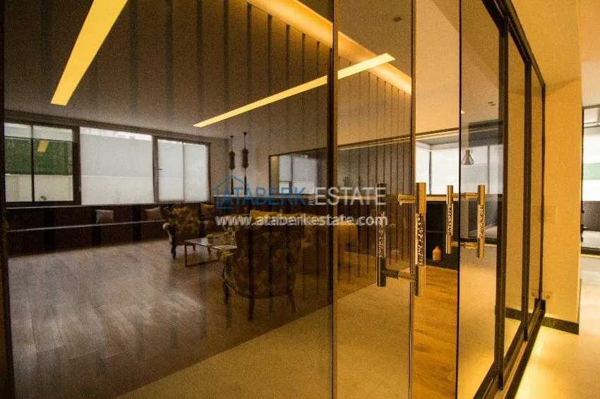 Укомплектованная квартира D-12 на аренду в одном из лучших районов Алании - Оба 18 