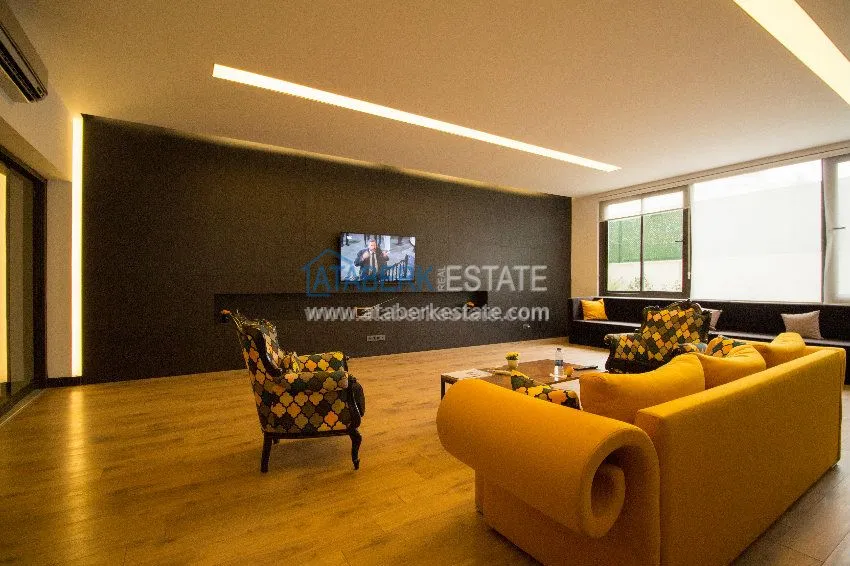 Укомплектованная квартира D-12 на аренду в одном из лучших районов Алании - Оба 19 