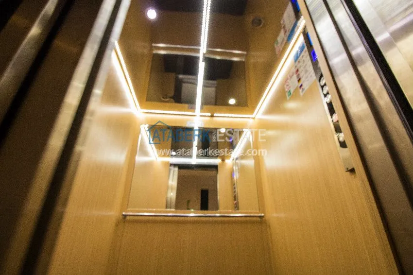 Укомплектованная квартира D-12 на аренду в одном из лучших районов Алании - Оба 21 