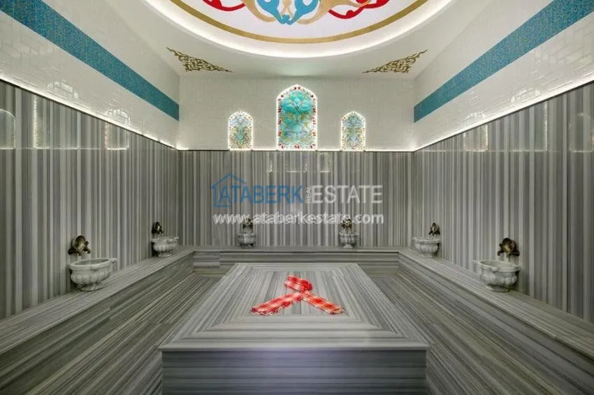 Дублекс 2+1 от владельца в комплексе класса Люкс, Гранада, в центре Алании 3 