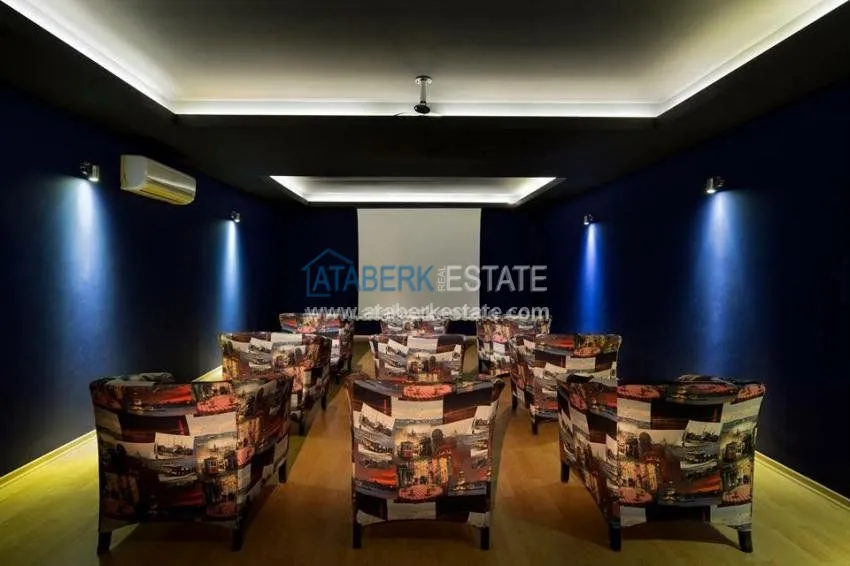 Дублекс 2+1 от владельца в комплексе класса Люкс, Гранада, в центре Алании 11 