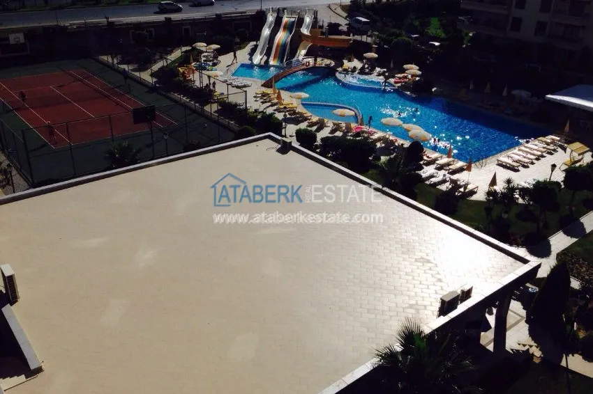 Комплекс на первой линии с инфраструктурой отеля в Алании 21