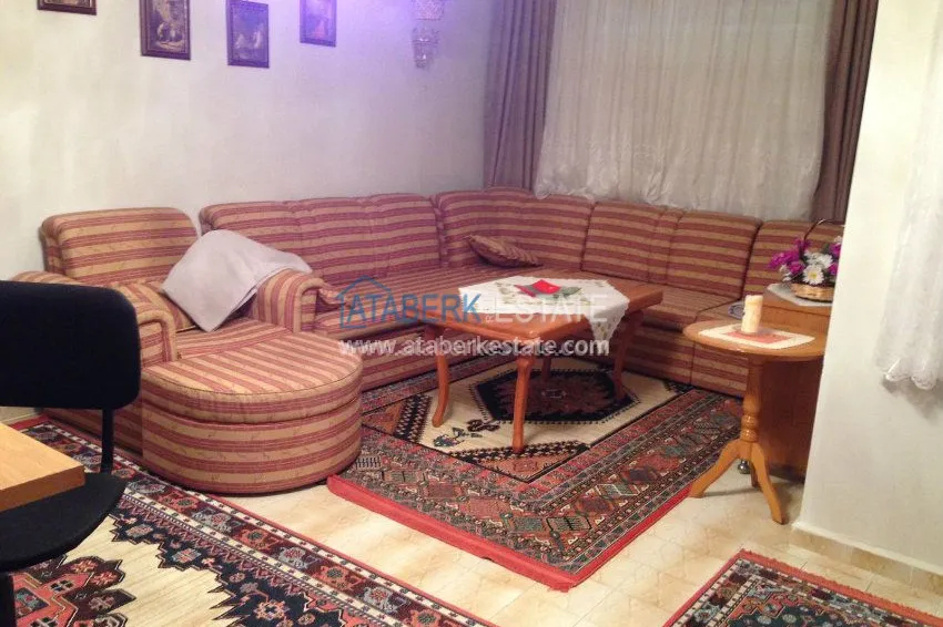 Квартира 1+1 с мебелью и техникой от собственника в Обе всего 130 м до моря! 1 