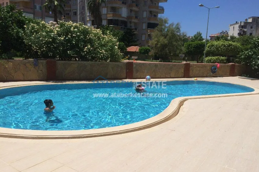 Меблированные апартаменты с двумя спальнями в районе Оба. 11 