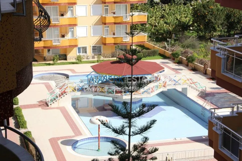 Меблированная квартира 2+1 в Махмутларе с прямым видом на море, 50 метров от пляжа 6 