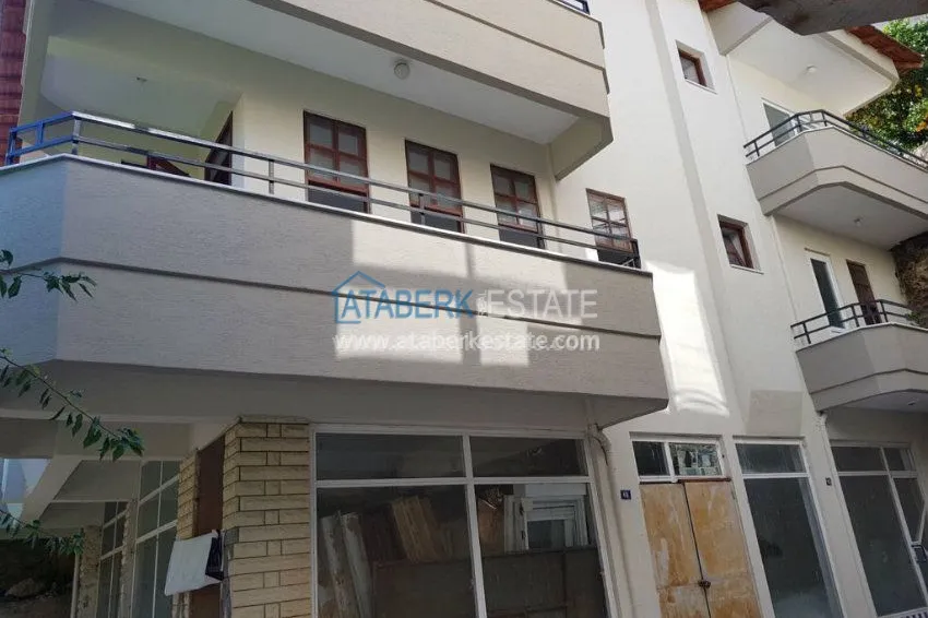 Вилла с апартаментами с панорамным видом в 5 минутах ходьбы от порта Алании. 19 