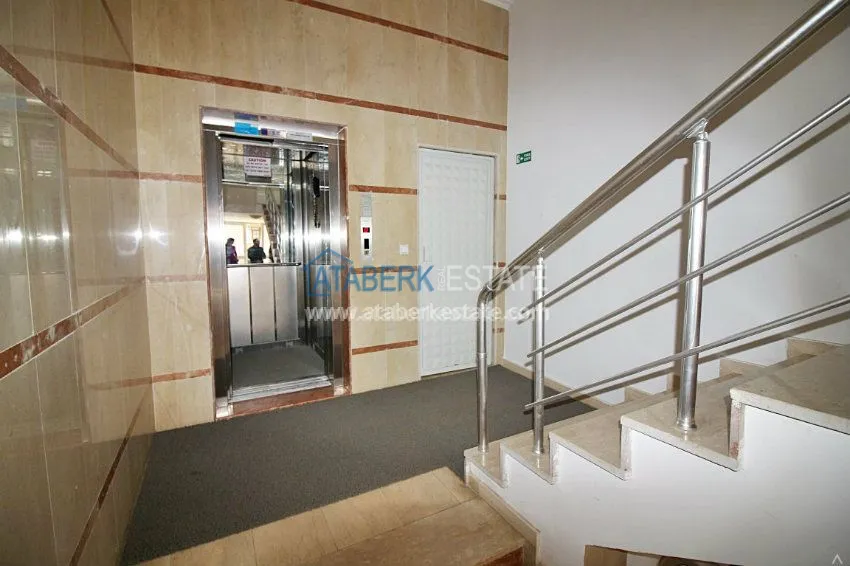 Меблированная 2+1 с прямым видом на море от собственника в 50м от пляжа 3 