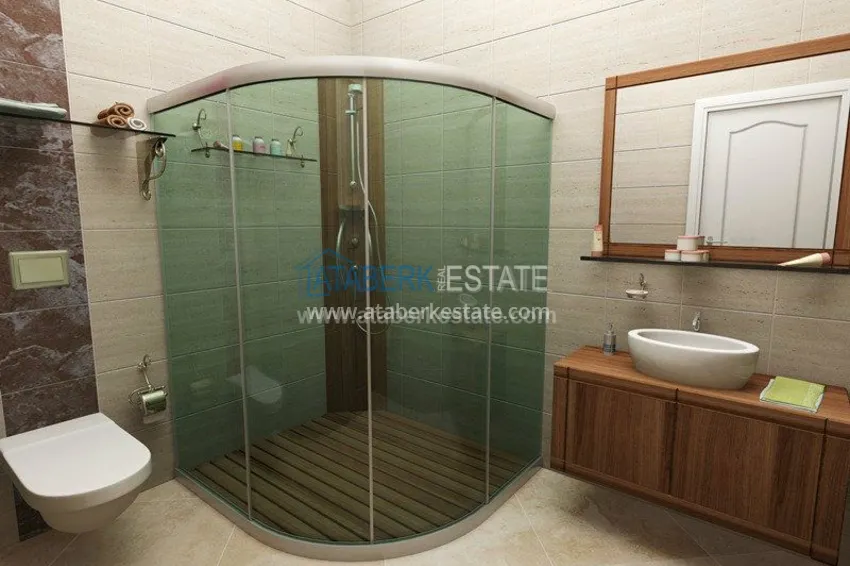 Комплекс в живописном месте у горной реки Дымчай. 10