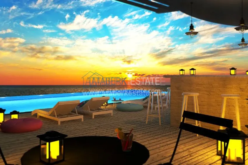 Апартаменты на Северном Кипре с Турецким титулом и видом на море! 5 