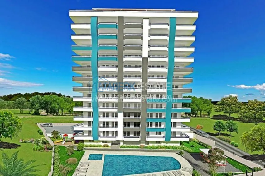 Меблированные апартаменты 1+1 у побережья Средиземного моря. 1 