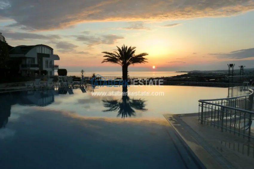 Квартиры в Конаклы в комплексе с инфраструктурой отеля от застройщика 1 