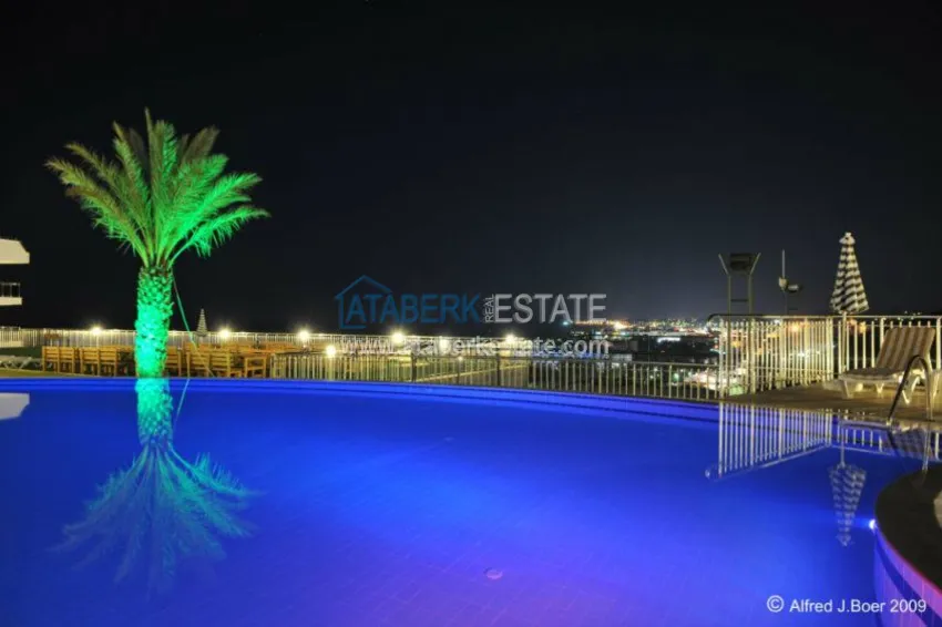 Квартиры в Конаклы в комплексе с инфраструктурой отеля от застройщика 15 