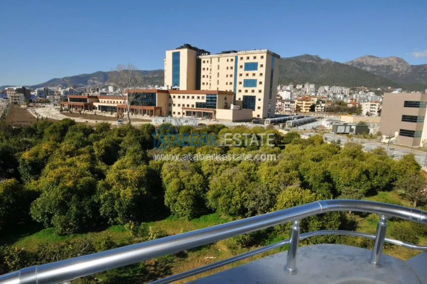 Вилла с тремя спальнями с панорамным видом на Аланию 4 