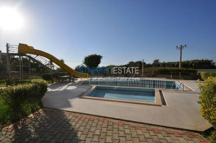 Квартиры с качественной отделкой в новом жилом комплексе у моря в Кестеле, Алания 36 