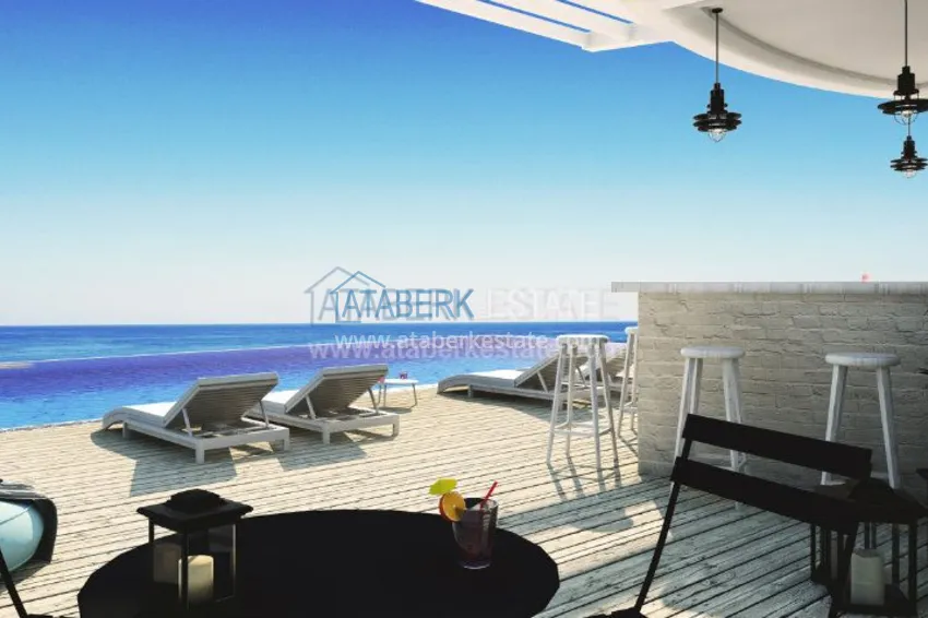 Апартаменты на Северном Кипре с Турецким титулом и видом на море! 10 